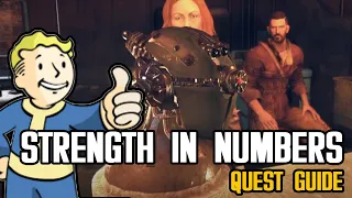 "STRENGTH IN NUMBERS" QUEST - FALLOUT 76 WASTELANDERS!