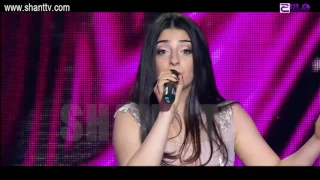 X Factor4 Armenia  Hasmik Karapetyan - Céline Dion 12 02 2017