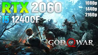 God of War : RTX 2060 + i5 12400F l 1080p l 1440p l 4K l