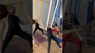Aerial Yoga 1-hour All-Levels Class