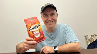We Try RedHot Flavored Goldfish!
