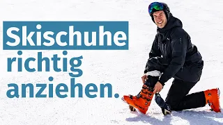 Tutorial: Skischuhe richtig anziehen | Skifahren lernen