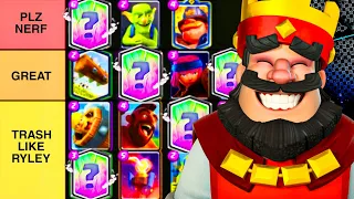 I *RANKED* All 109 Cards in Clash Royale