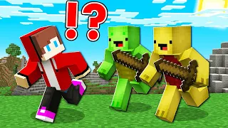 How JJ Speedrunner vs TWINS Mikey Hunter ? JJ vs Mikey in Minecraft ! - (Maizen)