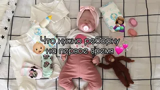 Что нужно реборну на первое время?👶🏼💕