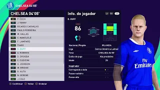 eFootball PES 2021 CHELSEA 2004-2005 - Classic Teams - Ps4/Ps5