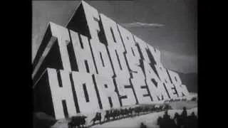 Forty Thousand Horsemen - Original Trailer 1940