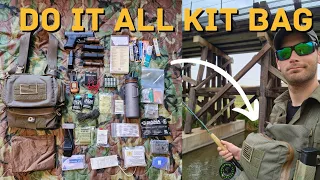 Do it all kit bag V2: Hiking, fishing, Bug out kit. FullTang tactical kit bag