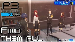 How to find ALL social links in Persona 3 Reload!