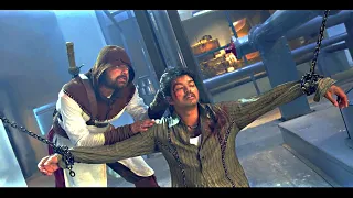 तुझे मारकर इस शहर का सुपर हीरो मैं बन जाऊंगा || #ThalapatiVijay Genelia Hindi Dubbed Action Scene