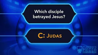 12 Disciples Bible Trivia Game for Kids