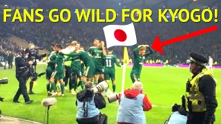 WILD! kyogo goal CELEBRATIONS 古橋 亨梧 ゴール | Hibernian 1-2 Celtic