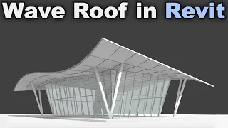 Wave Roof in Revit Tutorial - Massing in Revit