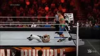 WWE 2K15 - John Cena vs Rey Mysterio Gameplay [HD]