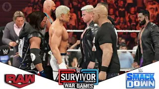 WWE RAW vs SmackDown Survivor Series War Games | WWE 2K24 MyRise Undisputed Journey Episode-9