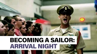 Becoming a Sailor, Part 1: Arrival Night at Boot Camp