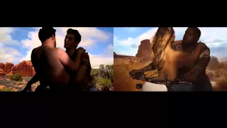 Bound 2/Bound 3 Split Screen Comparison