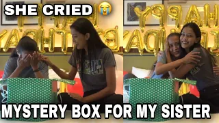 MYSTERY BOX FOR MY SISTER ON HER BIRTHDAY *SHE CRIED* 😭 || Varsha Thapa