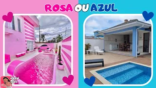 (QUIZ )Qual Cor Você Prefere? ROSA OU AZUL 💗💙 ESCOLHA SUA COR ! /Jessi Quiz