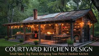 Mastering Outdoor Living: Crafting Your Dream Courtyard Kitchen Oasis