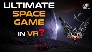 Elite Dangerous VR 2023 review on Quest 2 Ultra resolution 4070 TI