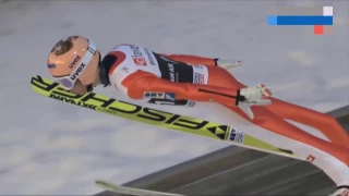 NEW WORLD RECORD! REKORD  STEFAN KRAFT 253,5m   VIKERSUND 2017