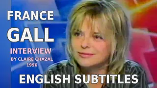 France Gall • About her last album (English Subtitles • Interview C. Chazal, 1996) • ST SM / SME FR