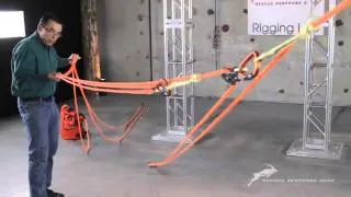 Staggered Anchors  Knots & Pulleys in Rope Rigging Systems Vol  1 Segment 7   Rigging Lab   YouTube