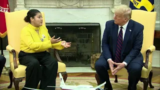 Full interview: President Trump sits down with Guillen family, attorney Natalie Khawam