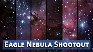 Six Cameras Shoot the Eagle Nebula - Astrophotography comparison with Sony a7RV, Canon R6, and more