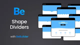 Shape Dividers in BeBuilder