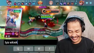 Bertemu Dwi PART 2 ❗️ Sebuah Cara Bikin Fanny Musuh EMOSI MAKSIMAL Ala Dwi Woii - Mobile Legends