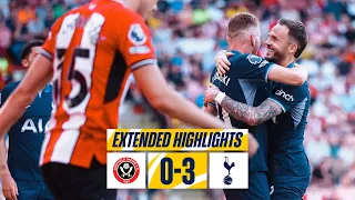 SHEFFIELD UNITED 0-3 TOTTENHAM HOTSPUR // EXTENDED PREMIER LEAGUE HIGHLIGHYS