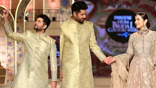 Imran Ashraf and Yumna Zaidi Ramp Walk at Hum Bridal Couture Week | Day 2