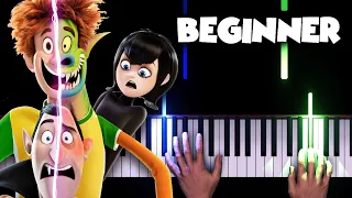 Hotel Transylvania 4 - Just the Two of Us - BEGINNER Piano Tutorial