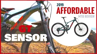 GT Sensor Affordable Mountain Bike Ride and Review with Trail Features