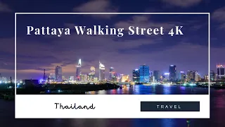 Pattaya walking street 4k | pattaya 4k walker | Thailand pattaya nightlife 4k #thailand