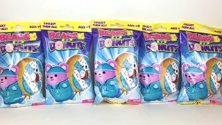 Bears Vs Donuts Series 2 Mystery Beans Blind Bags Plush Opening