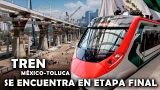 Así se construye el Tren Interurbano México Toluca