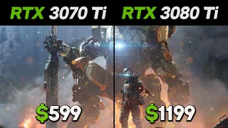 RTX 3070Ti vs RTX 3080Ti Game Benchmarks /  Test in 8 Games  /  1080p vs 1440p vs 2160p