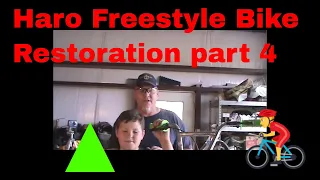 Haro Freestyle Bike Restoration part 4