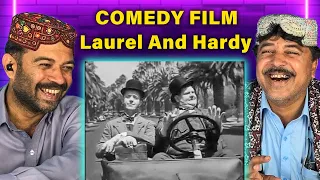 Tribal People React To Laurel and Hardy - Busy Bodies