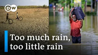 Parts of India parched, others badly flooded as climate change affects monsoon season | DW News