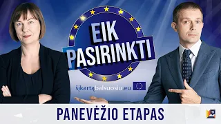 Eik Pasirinkti | Europos Parlamento kandidatų intelektualus žaidimas – debatai | Panevėžio etapas
