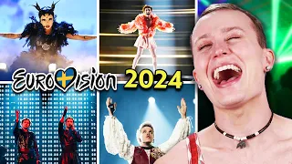 Americans React To Eurovision 2024 Top 10!