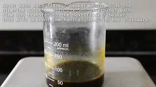 [ChemPlayer Reupload]Piperine from black pepper microwave extraction