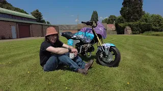 Guy Willison Designed Honda Grom UK Entry For The Honda Build Off At Wheels and Waves