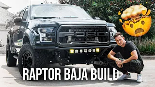 TURNING MY F150 RAPTOR INTO AN OFF-ROAD BEAST