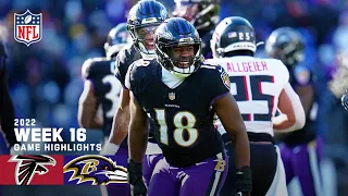 Atlanta Falcons vs. Baltimore Ravens | 2022 Week 16 Game Highlights