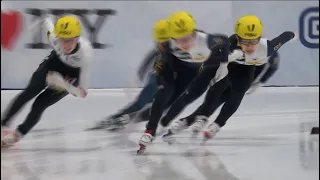 Highlights Day 9 Short Track Speed Skating 1000m Men & Women #lakeplacid2023